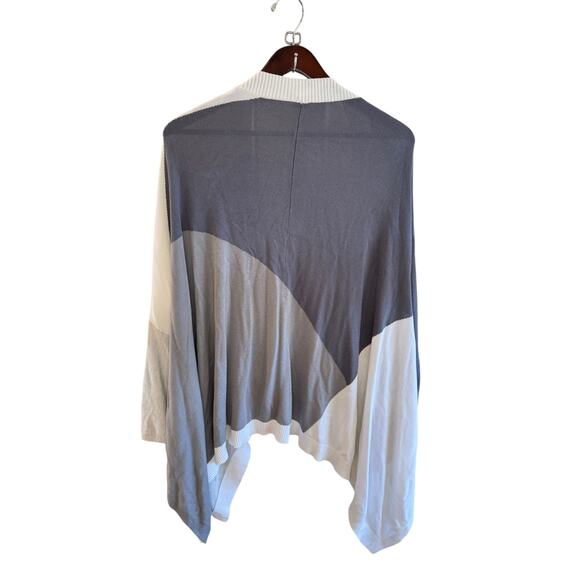 LULULEMON Hatha Wrap OSFA-OSFM Nebula / Raceway Grey / White EUC $128 MSRP Cozy - Picture 6 of 8